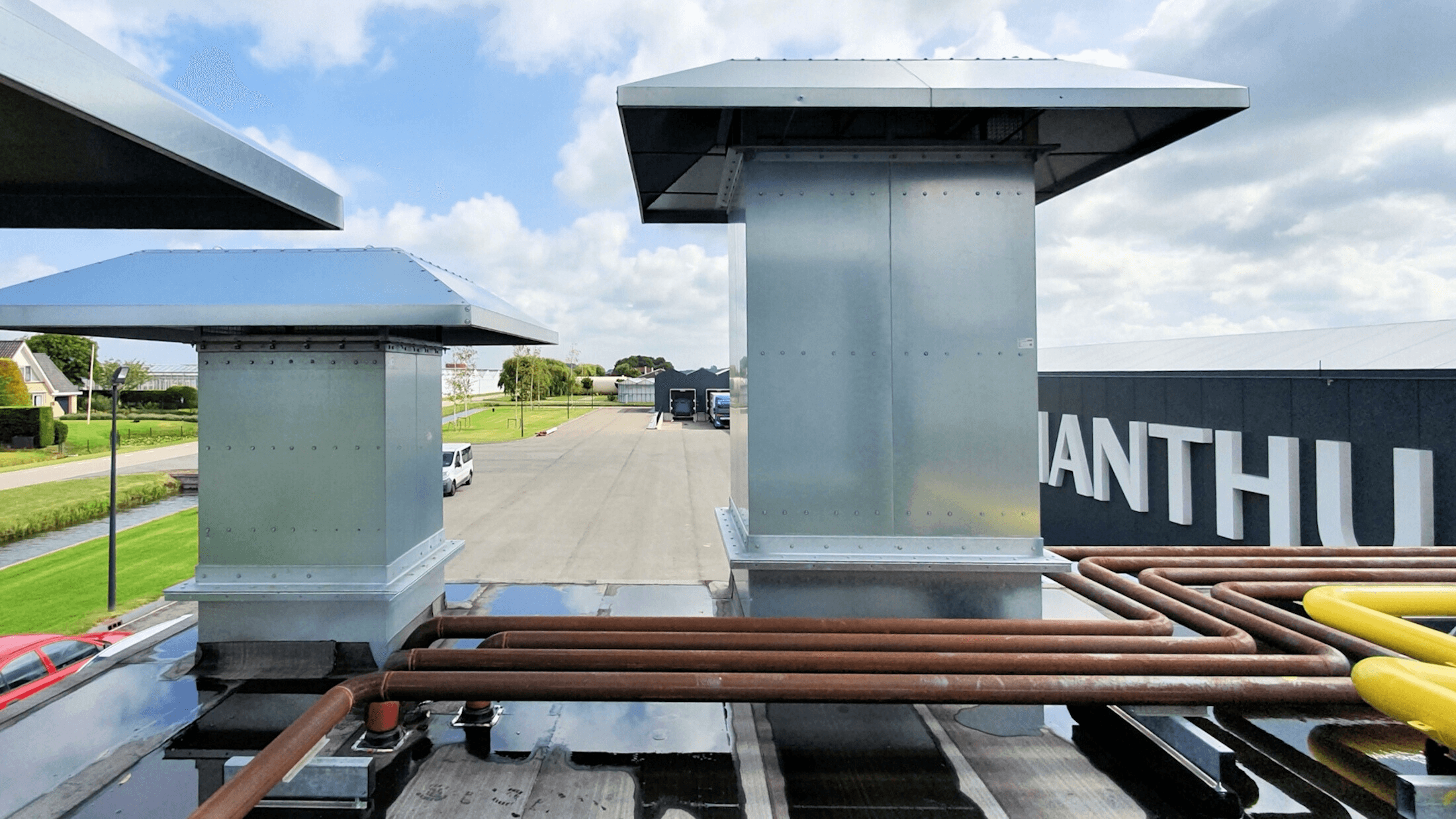 ventilatiesets industriële lawaaibeheersing van dB Noise Control